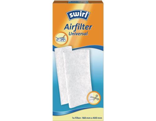 Swirl Abluftfilter Universal 1 Stck Fr alle Staub. Format: 168x400 mm