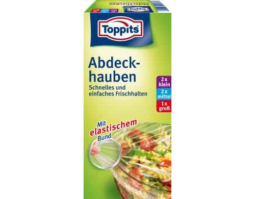 Toppits Abdeckhauben 9 Abdeckhauben, 2 x S, 4 x M, 3 x L