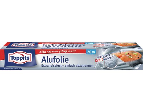 Toppits Alufolie L 20 m x B 29 cm