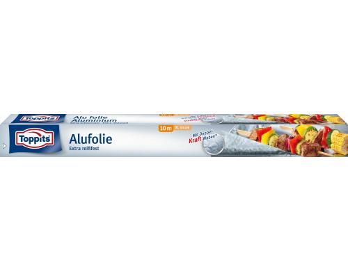 Toppits Alufolie extrabreit L 10 m x B 44 cm