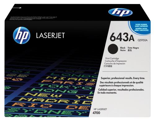 HP Toner 643A - Black (Q5950A) Seitenkapazitt ~ 11'000 Seiten