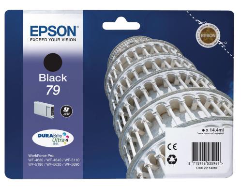 Tinte Epson T79114010 black, 14.4ml zu WorkForce Pro WF-4630DWF