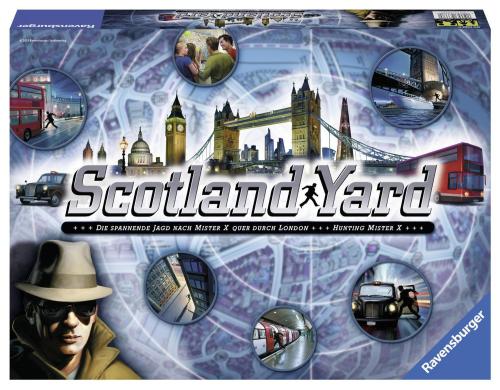 Ravensburger Spiele, Scotland Yard Alter: 8+, Spieleranzahl: 2-6