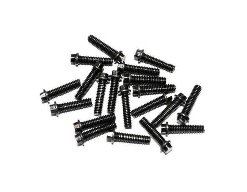 RC4WD Hex Bolts, M2x8mm, Black, 20 Stck, 