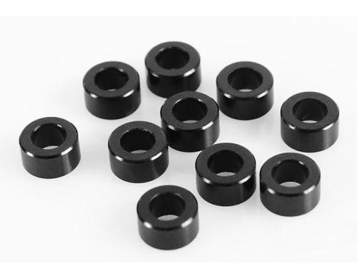 RC4WD Spacers M3 3mm, Schwarz, 10 Stck, 