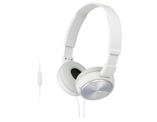 Sony MDR-ZX310APW, aufliegender Kopfhrer weiss, geschlossen, faltbar