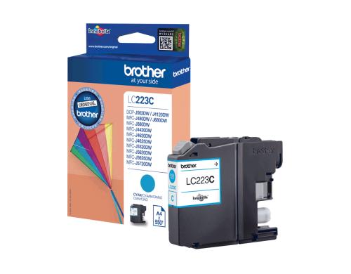 Tinte Brother LC-223C, cyan 550 Seiten