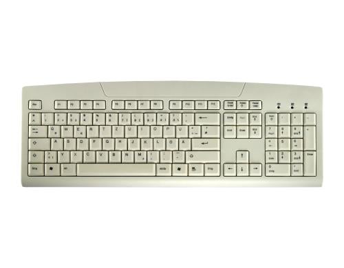 Active Key waschbare Tastatur weiss, USB