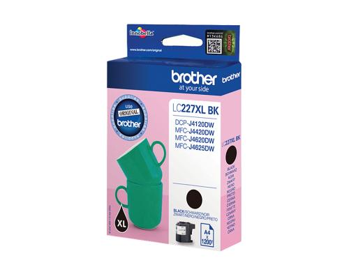 Tinte Brother LC-227XLBK, schwarz 1200 Seiten