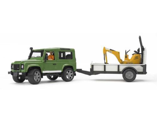 Bruder Spielwaren  Land Rover Defender + An Alter 4+