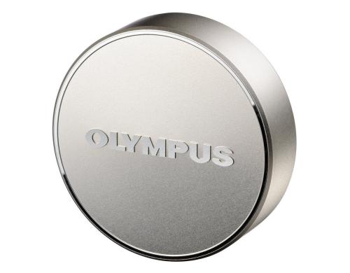 Olympus Objektivdeckel LC-61 silber zu Olympus 75mm 1.8 ED