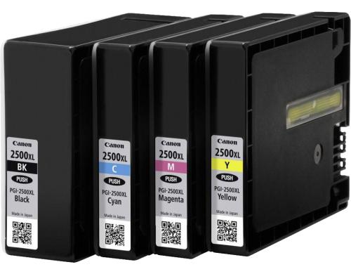 Tinte Canon PGI-2500XL MULTIPACK MAXIFY iB4050, MB5050, MB5350