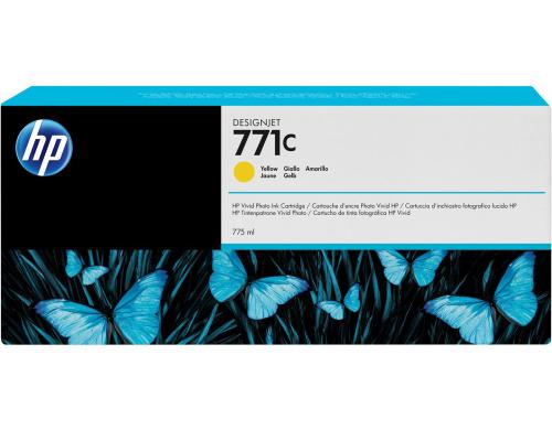 HP Tinte Nr. 771C - Yellow (B6Y10A) Tintenvolumen 775ml