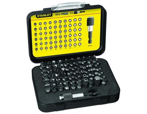 Stanley 1/4 Bit-Satz, 61-Teilig Bit-Set