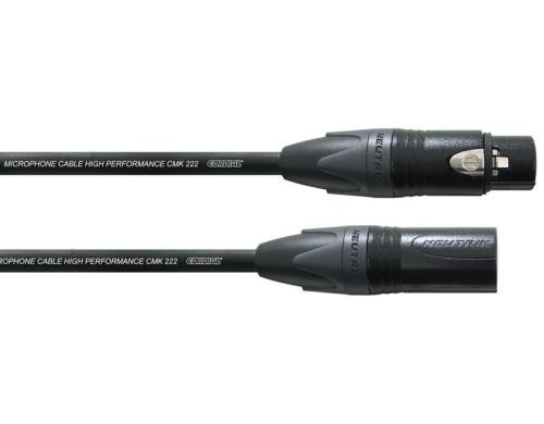 Cordial PEAK CPM 1.5 FM , XLRf  XLRm, 1.5m Audiokabel