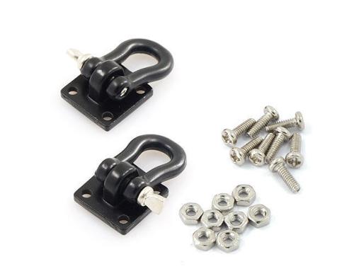 Yeah Racing Shackle Kit Schwarz 