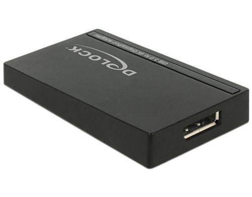 Delock USB3.0 Grafikkarte: Diplayport 4K bis 3840 x 2160 mit 30Hz