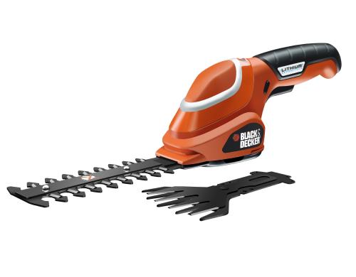 BLACK+DECKER Akku-Strauchschere GSL 700 LiIon-Akku 7V/1.0Ah