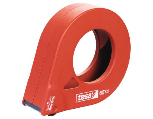 Tesa robuster Handabroller, orange fr Rollenbreite bis zu 38mm