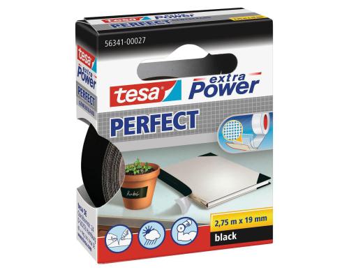 tesa extra Power Gewebeband Perfect 2.75m x 19mm