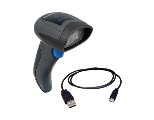 Barcodescanner Datalogic Quickscan QBT2400 2D imager, Bluetooth, USB Ladekabel