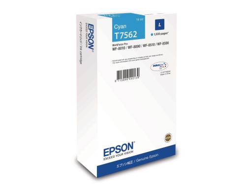 Tinte Epson T7562, cyan WF 8010/8090/8510/8590