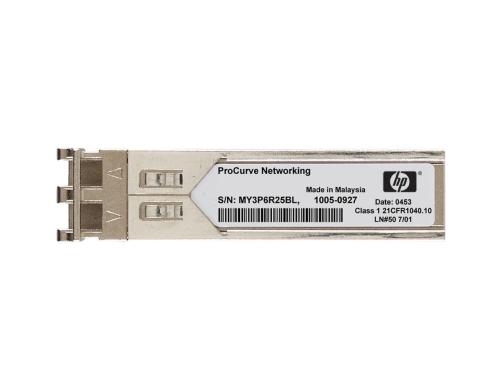 HP 10Gigabit SR-LC, SFP+ Transceiver 400m, fr HP Switches mit SFP+ Slot