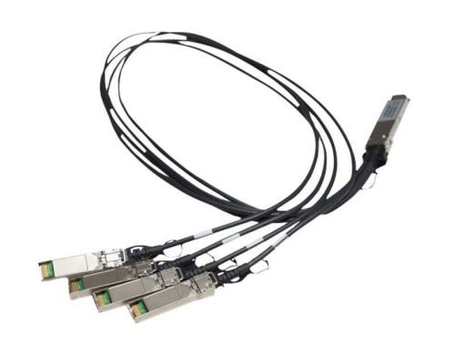 HP X240: QSFP+ zu 4x SFP+ DA Kabel 1m JG329A