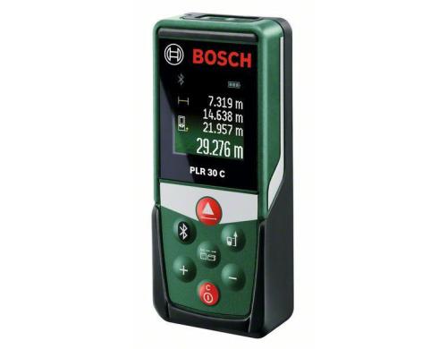 BOSCH Laser-Entfernungsmesser PLR 30 C Batterien 3 x AAA