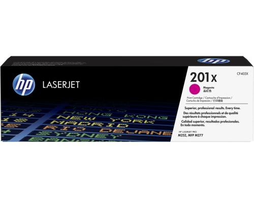 HP Toner 201X - Magenta (CF403X) Seitenkapazitt ~ 2'300 Seiten