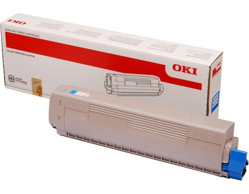 Toner Cyan zu OKI MC853/873 45862839, 7'300 A4 Seiten