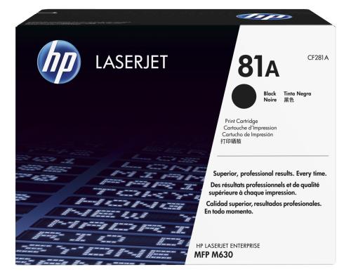 HP Toner 81A - Black (CF281A) Seitenkapazitt ~ 10'500 Seiten