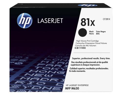 HP Toner 81X - Black (CF281X) Seitenkapazitt ~ 25'000 Seiten