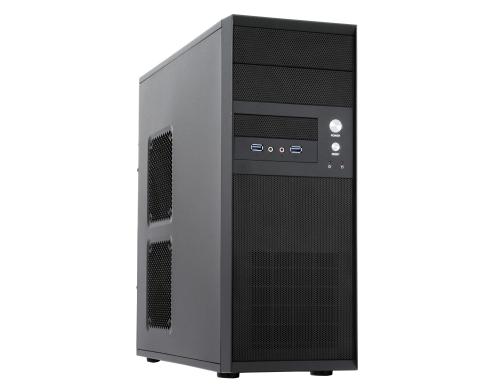 Chieftec Midi Tower CQ-01B-U3, schwarz o.NT 2x5.25, 4x3.5 intern, USB3.0