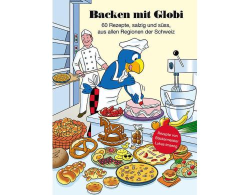 Globi, Backen mit Globi Alter: 5+ Kinderkochbuch