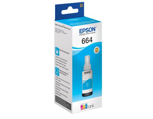 Tinte Epson C13T664240 cyan, 70ml zu Ecotank L355/L555