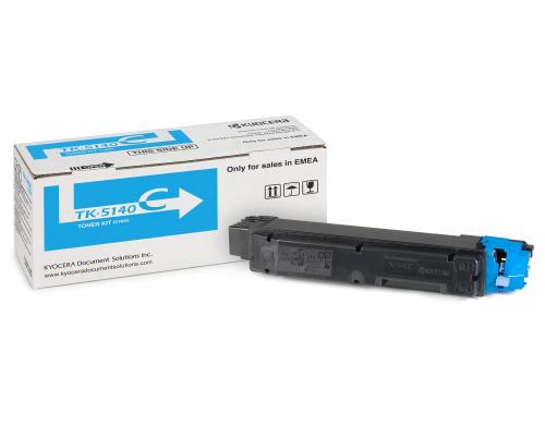 Toner Kyocera TK-5140C,zu M6x30cdn/P6130cdn cyan, ca. 5'000 S. bei 5% Deckung