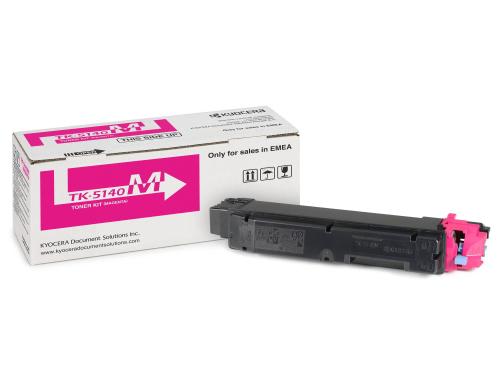 Toner Kyocera TK-5140M,zu M6x30cdn/P6130cdn magenta, ca. 5'000 S. bei 5% Deckung