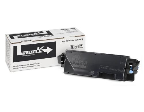 Toner Kyocera TK-5140K,zu M6x30cdn/P6130cdn black, ca. 7'000 S. bei 5% Deckung