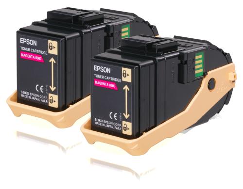 Toner Epson S050607, magenta AcuLaser C9300N, 15'000 Seiten