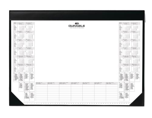 Durable Schreibunterlage mit Kalenderblock 590x420mm