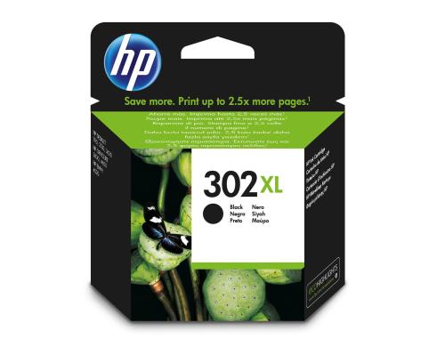 HP Tinte Nr. 302XL - Black (F6U68AE) ml, Seitenkapazitt ~  Seiten