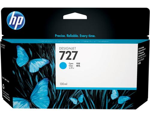 HP Tinte Nr. 727 - Cyan (B3P19A) Tintenvolumen 130 ml