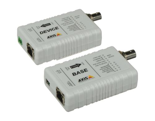 AXIS T8640 PoE+ ber Coax, Set Indoor, Set Sender und Empfnger