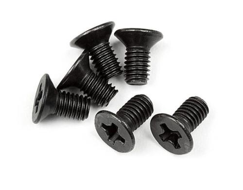 Maverick Ersatzteil MV28037 Flat Head Screw M3x6mm 6 Stck