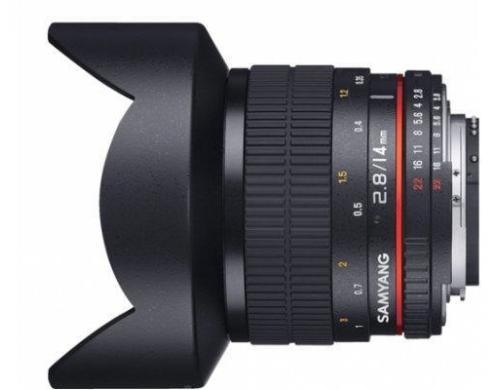 SamYang 14mm f / 2.8 IF ED UMC Asph, Canon 