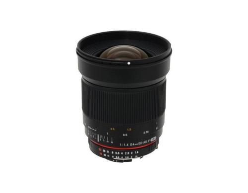 SamYang 24mm f / 1.4 ED AS UMC, zu Nikon 