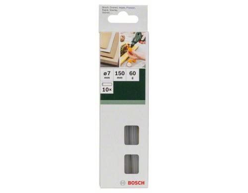 BOSCH Schmelzkleber Cristal zu GluePen 10 Klebesticks 7mm, 150mm, 60g