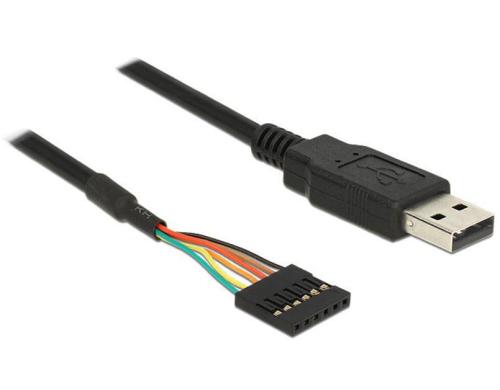 Delock 1.8m USB-Seriel TTL Kabel, 6Pin Chipsatz: FTDI 232RL, 3.3Volt