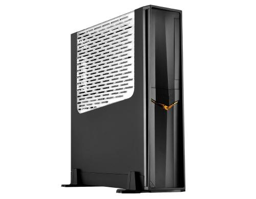 SilverStone Tower SST-RVZ02B schwarz, o.NT Kunststoffgehuse/Stahlrahmen, 380x87x370mm